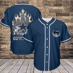 Dallas Cowboys Baseball Jersey AZCBJS096