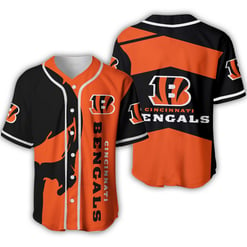 Cincinnati Bengals Baseball Jersey BG235