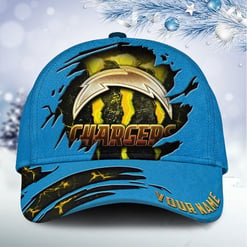 Los Angeles Chargers Personalized Classic Cap BBCAP943