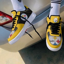 Pittsburgh Steelers AF1 Sneakers 34