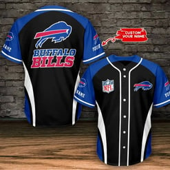 Buffalo Bills Personalized Baseball Jersey BG717