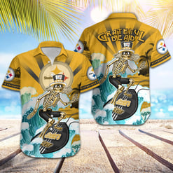 Pittsburgh Steelers Button Shirt BG849