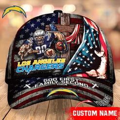 Los Angeles Chargers Personalized Classic Cap BB347