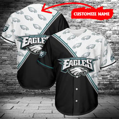 Philadelphia Eagles Personalized Baseball Jersey 471