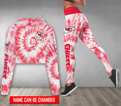 Kansas City Chiefs Personalized Combo Croptop Hoodie And Leggings AZCLG115+AZC2CHD115