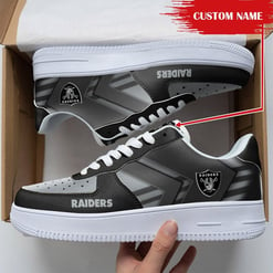 Las Vegas Raiders Personalized AF1 Shoes 319