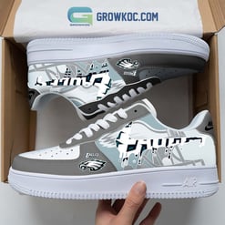 Philadelphia Eagles Personalized Colorful AF1-1 Shoes AF1CS021