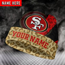 San Francisco 49ers Personalized Wool Beanie 194