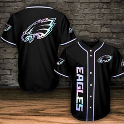 Philadelphia Eagles Baseball Jersey BG651