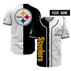 Pittsburgh Steelers Personalized Baseball Jersey 497