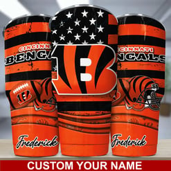 Cincinnati Bengals Personalized Tumbler BG36