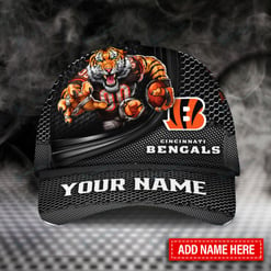 Cincinnati Bengals Personalized Classic Cap BG510