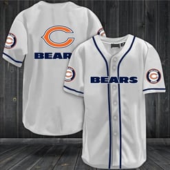 Chicago Bears Baseball Jersey Shirt 46