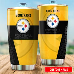 Pittsburgh Steelers Personalized Tumbler BGTUM700