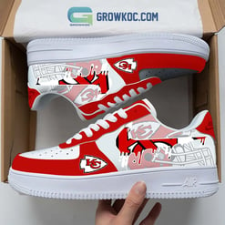 Kansas City Chiefs Personalized Colorful AF1-1 Shoes AF1CS016