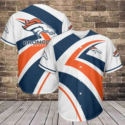 Denver Broncos Baseball Jersey BG760