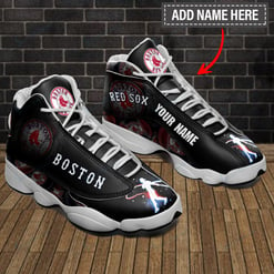 Boston Red Sox Personalized AJD13 Sneakers BG07