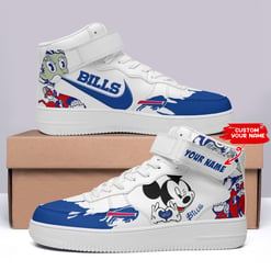 Buffalo Bills Personalized High AF1 Sneakers BG14