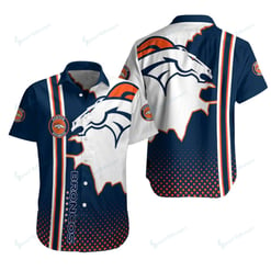 Denver Broncos Button Shirt BG945