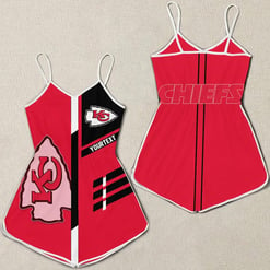 Kansas City Chiefs Women Romper Jumpsuit 3D Printed S032