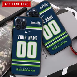 Seattle Seahawks Personalized Phone Case BGPC317