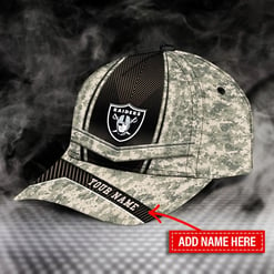 Las Vegas Raiders Personalized Classic Cap BB74