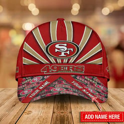 San Francisco 49ers Personalized Classic Cap BG581