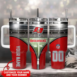 Tampa Bay Buccaneers Personalized Limited Edition Sport Fan Gift 40oz Tumbler AZC40OZT140