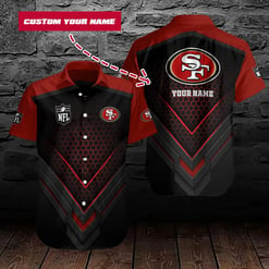 San Francisco 49ers Personalized Button Shirts BG222