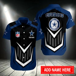 Dallas Cowboys Personalized Button Shirt BB290