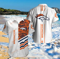 Denver Broncos Button Shirt BB750