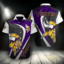 Minnesota Vikings Button Shirt BG779