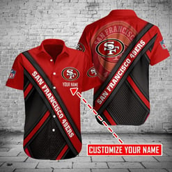 San Francisco 49ers Personalized Button Shirt 062