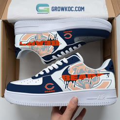 Chicago Bears Personalized Colorful AF1-1 Shoes AF1CS005