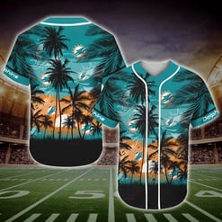 Miami Dolphins Baseball Jersey BG840