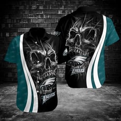 Philadelphia Eagles Button Shirts BG47