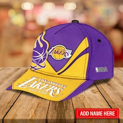 Los Angeles Lakers Personalized Classic Cap BB228