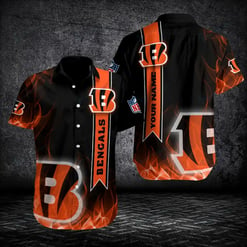 Cincinnati Bengals Button Shirt BB164