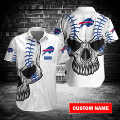 Buffalo Bills Personalized Button Shirt BB072