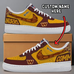 Washington Commanders Personalized AF1-1 Shoes AF1S001