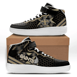 New Orleans Saints High AF1 Sneakers BG40