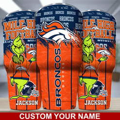 Denver Broncos Personalized Tumbler BG98