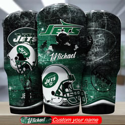 New York Jets Personalized Tumbler BG333