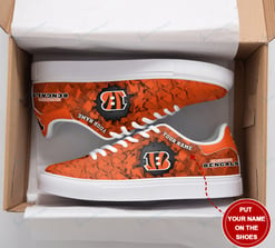 Cincinnati Bengals Personalized SS Custom Sneakers BG137