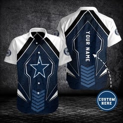 Dallas Cowboys Personalized Button Shirt BG751