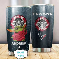 Houston Texans Personalized Tumbler BG563