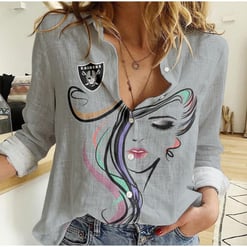 Las Vegas Raiders Woman Shirt BG67