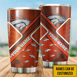 Denver Broncos Personalized Tumbler BG359