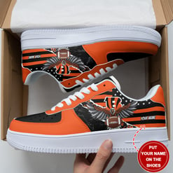 Cincinnati Bengals Personalized AF1 Shoes BG178