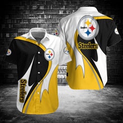 Pittsburgh Steelers Button Shirt BG788